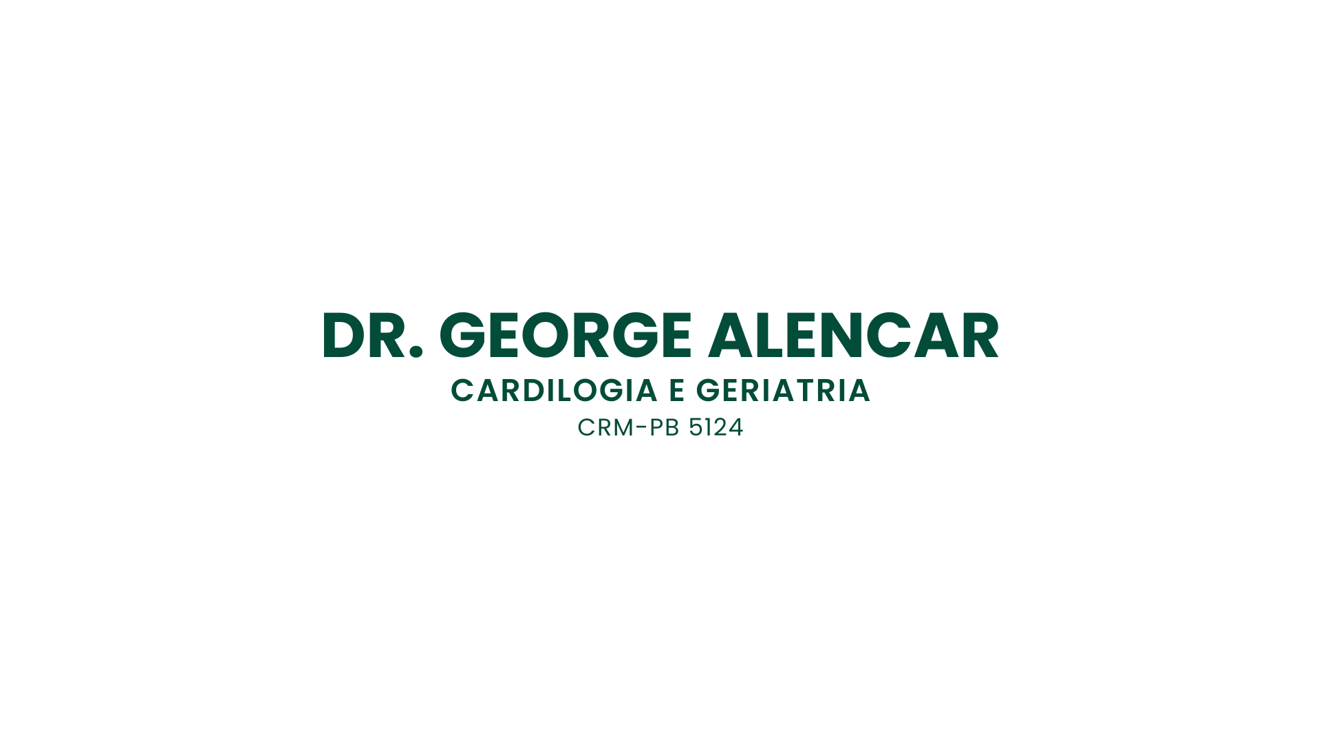 Dr. George Alencar